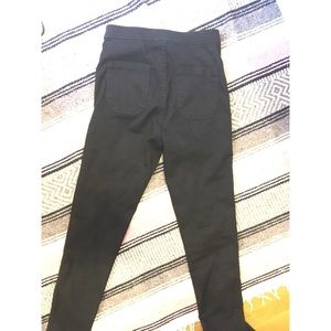 American apparel easy jean in black